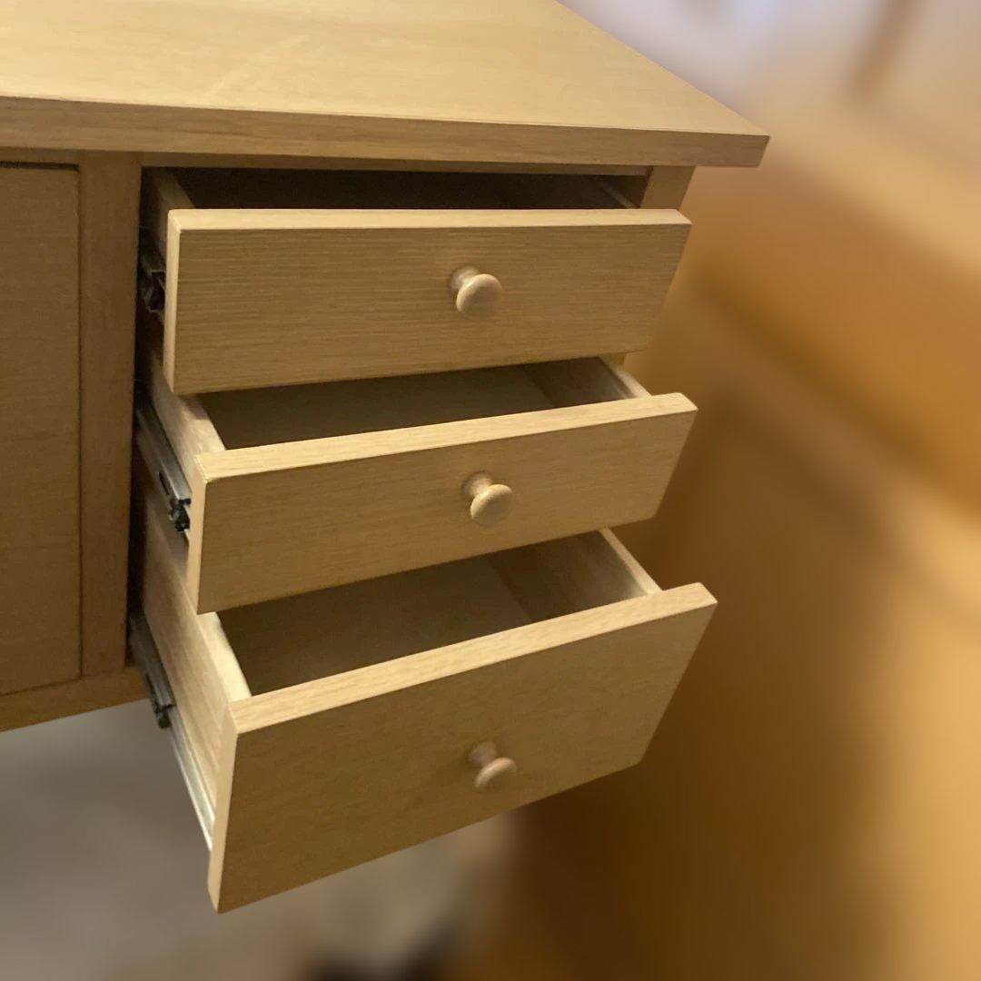 ア*田様 ニトリ　オーランド　ナチュラルキャビネット 幅約120cm