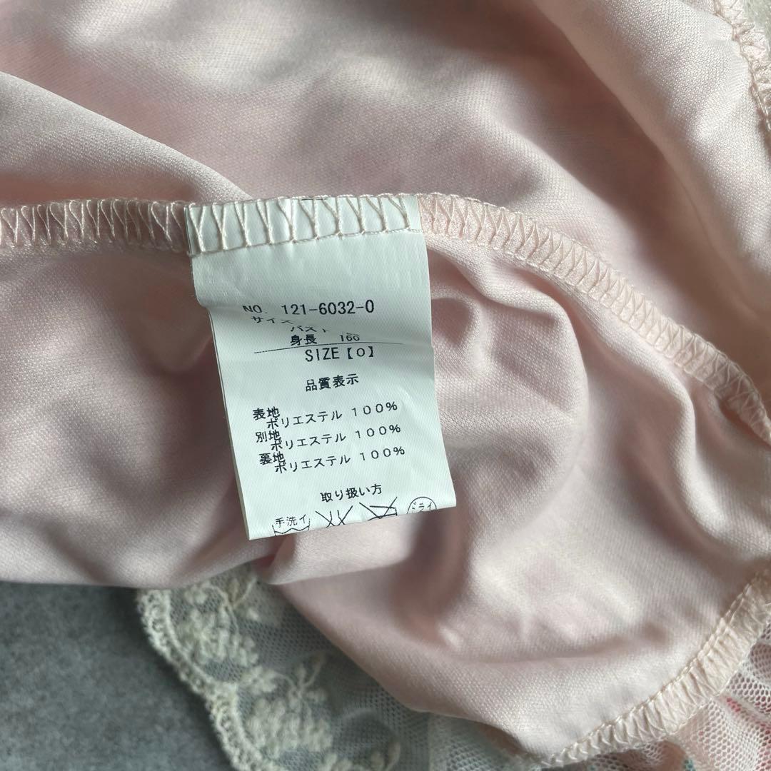 新品✨LIZ LISA 花柄　レース　プリーツ　トップス　チュニック