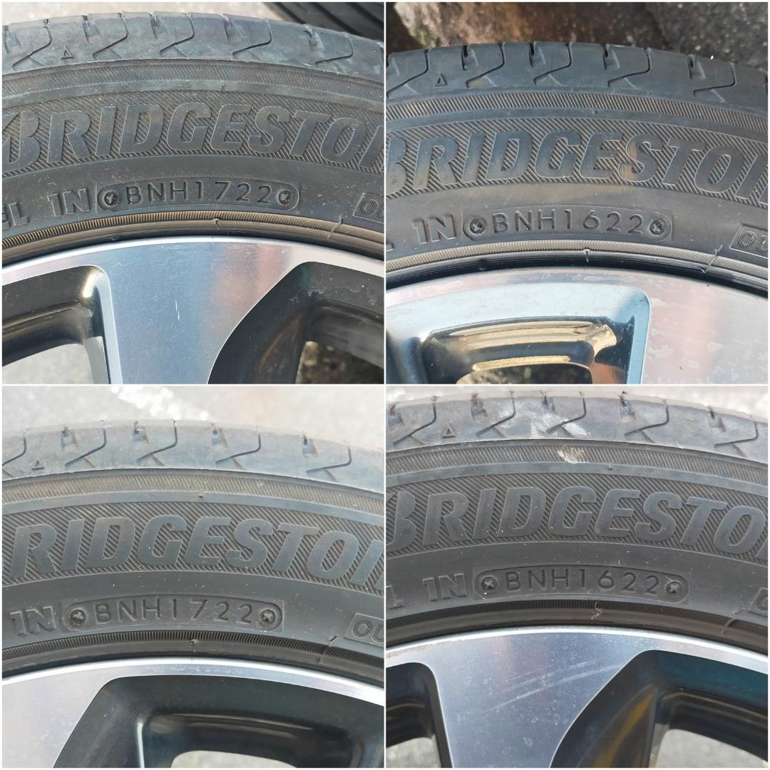 レガシィB4 (BN9) 純正ホイールとレグノGR-XⅡ4本セットのうち1／４