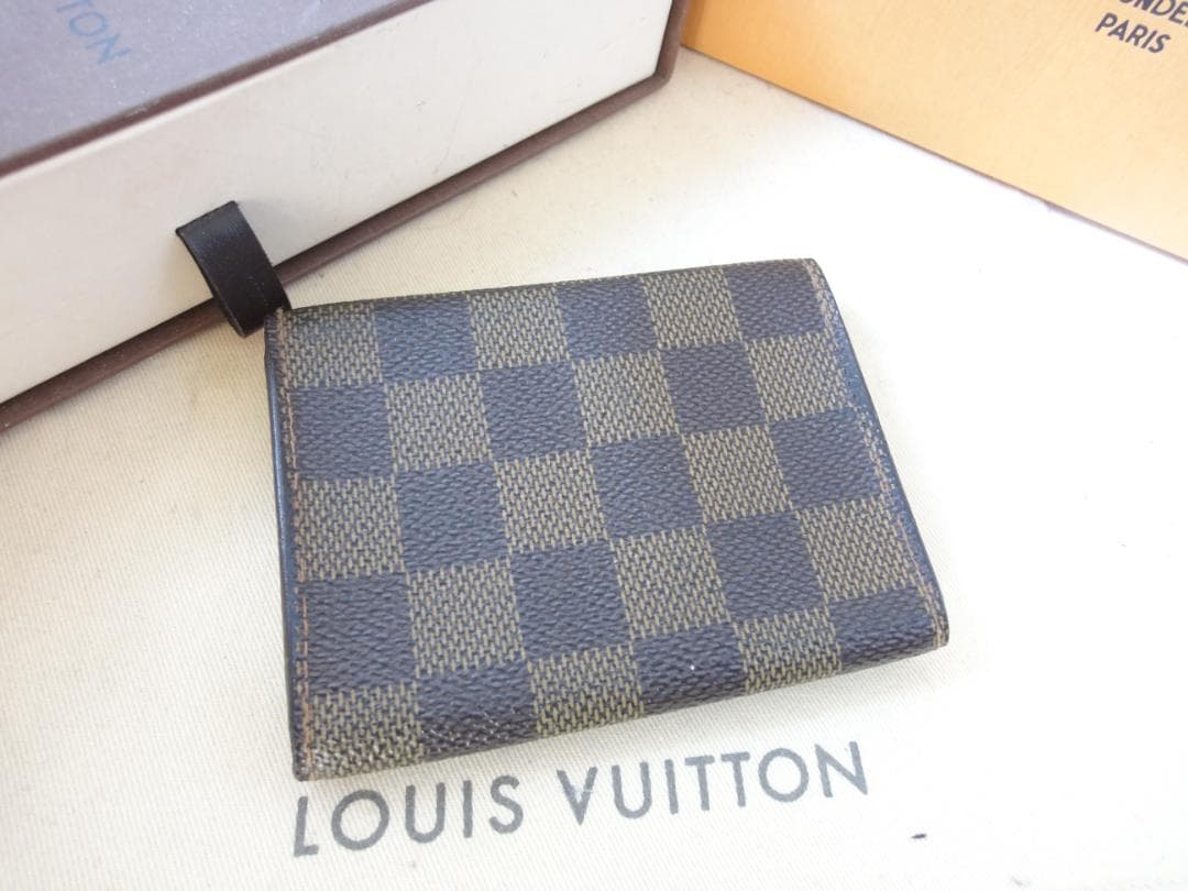 超美品☆ヴィトン ダミエ 【名刺入れ】【カードケース】おしゃれ☆W13