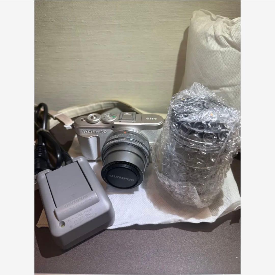 オリンパス PEN E-PL10 ミラーレスカメラ ダブルズームキット