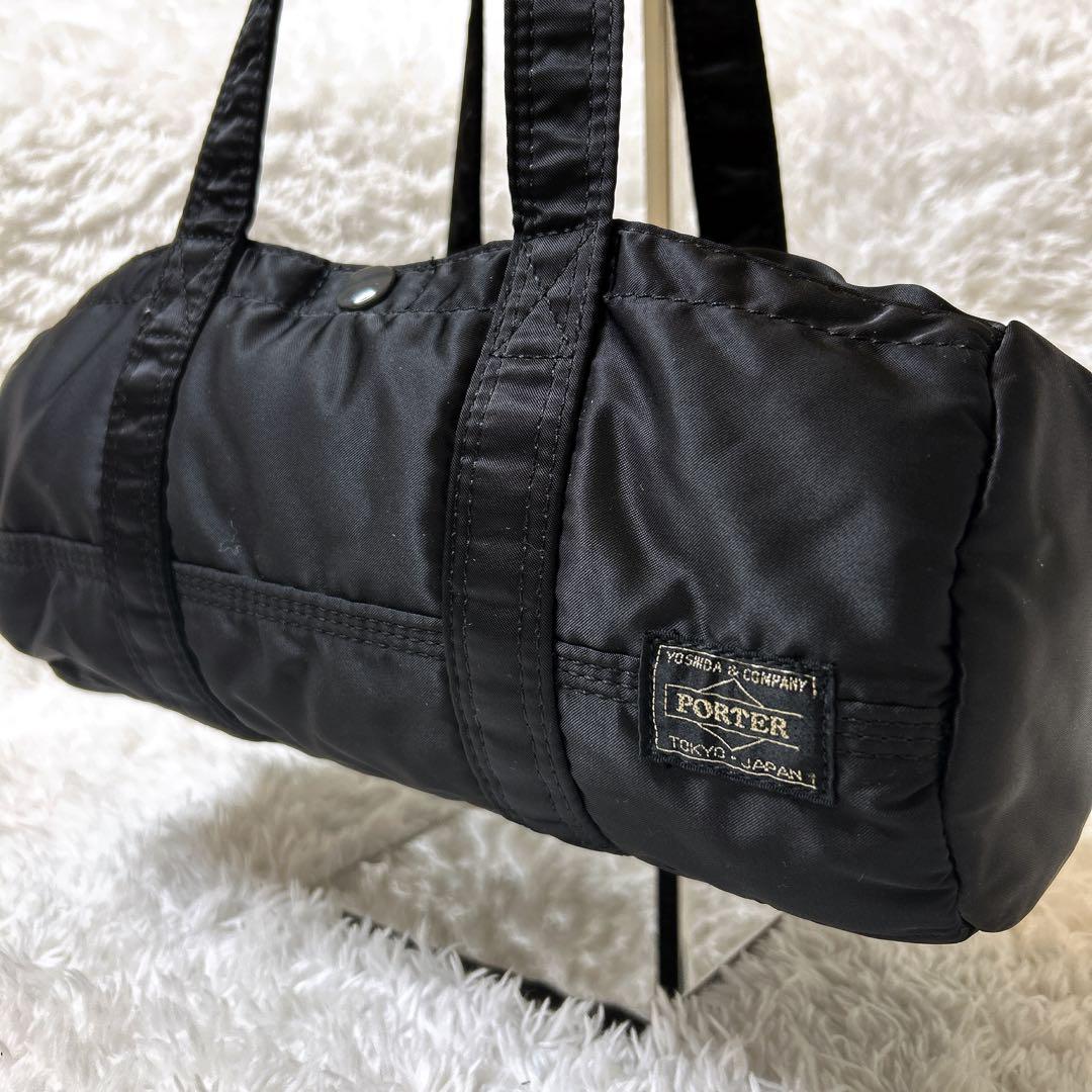 ✨美品✨ ポーター タンカー ミニボストン ドラムバッグ S