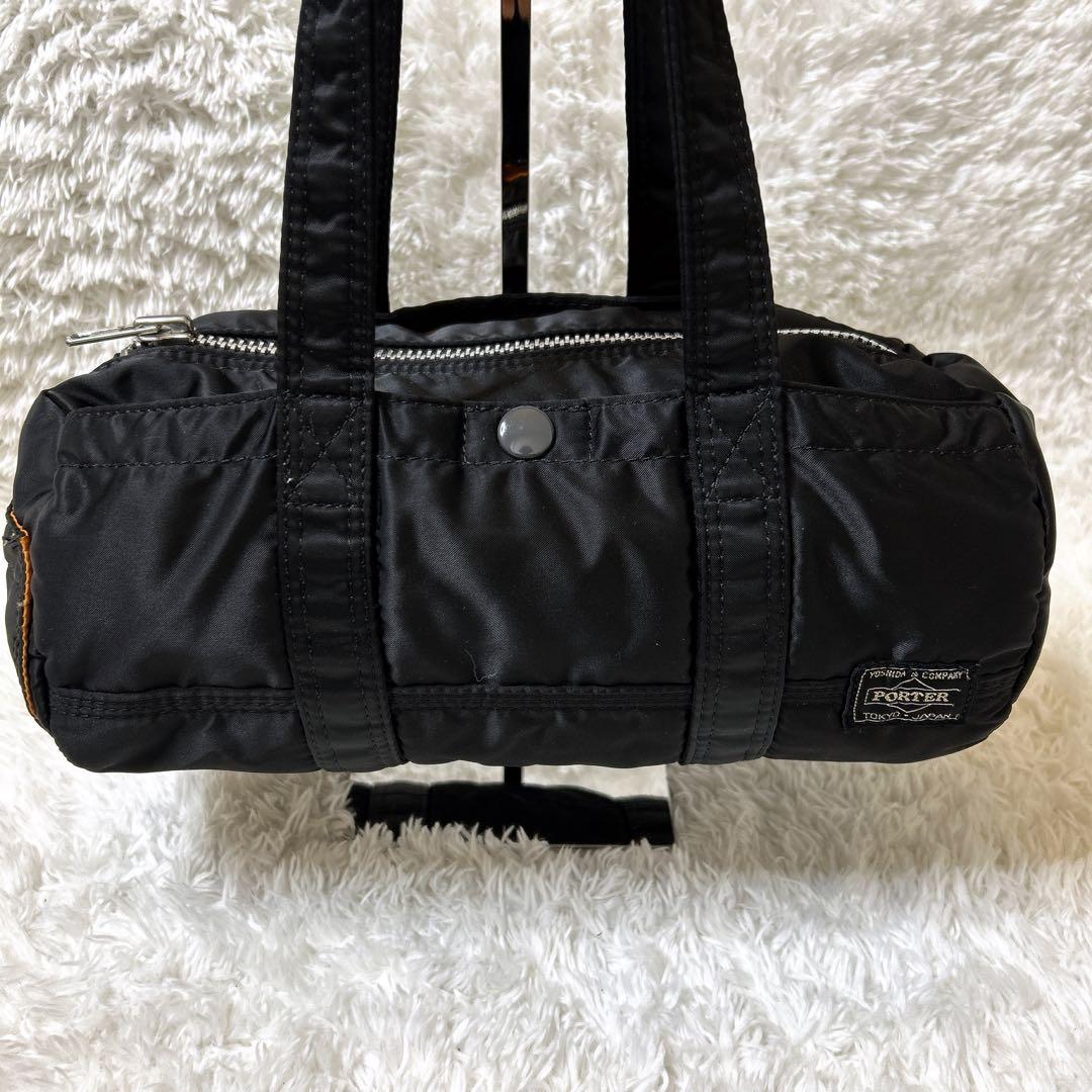 ✨美品✨ ポーター タンカー ミニボストン ドラムバッグ S
