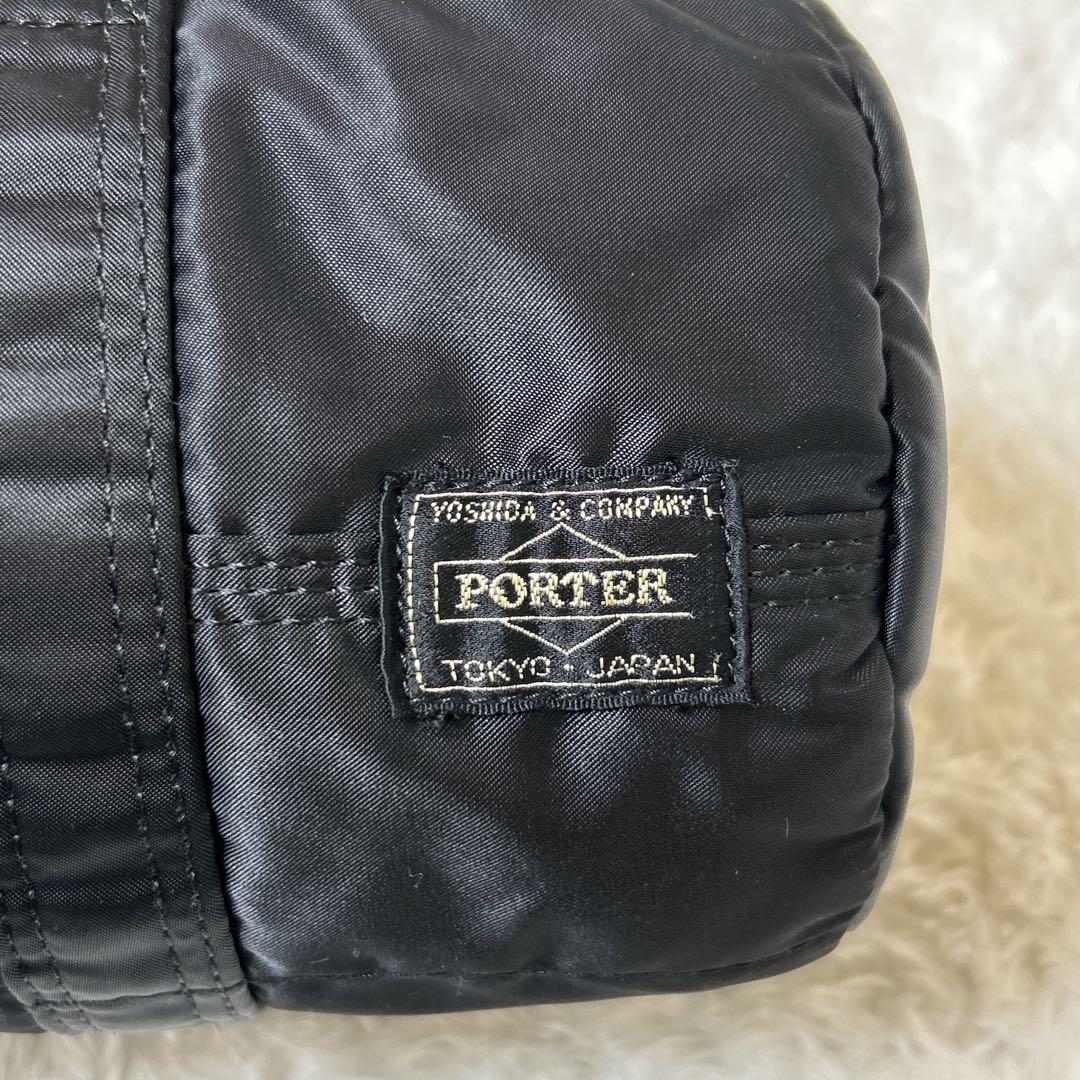 ✨美品✨ ポーター タンカー ミニボストン ドラムバッグ S