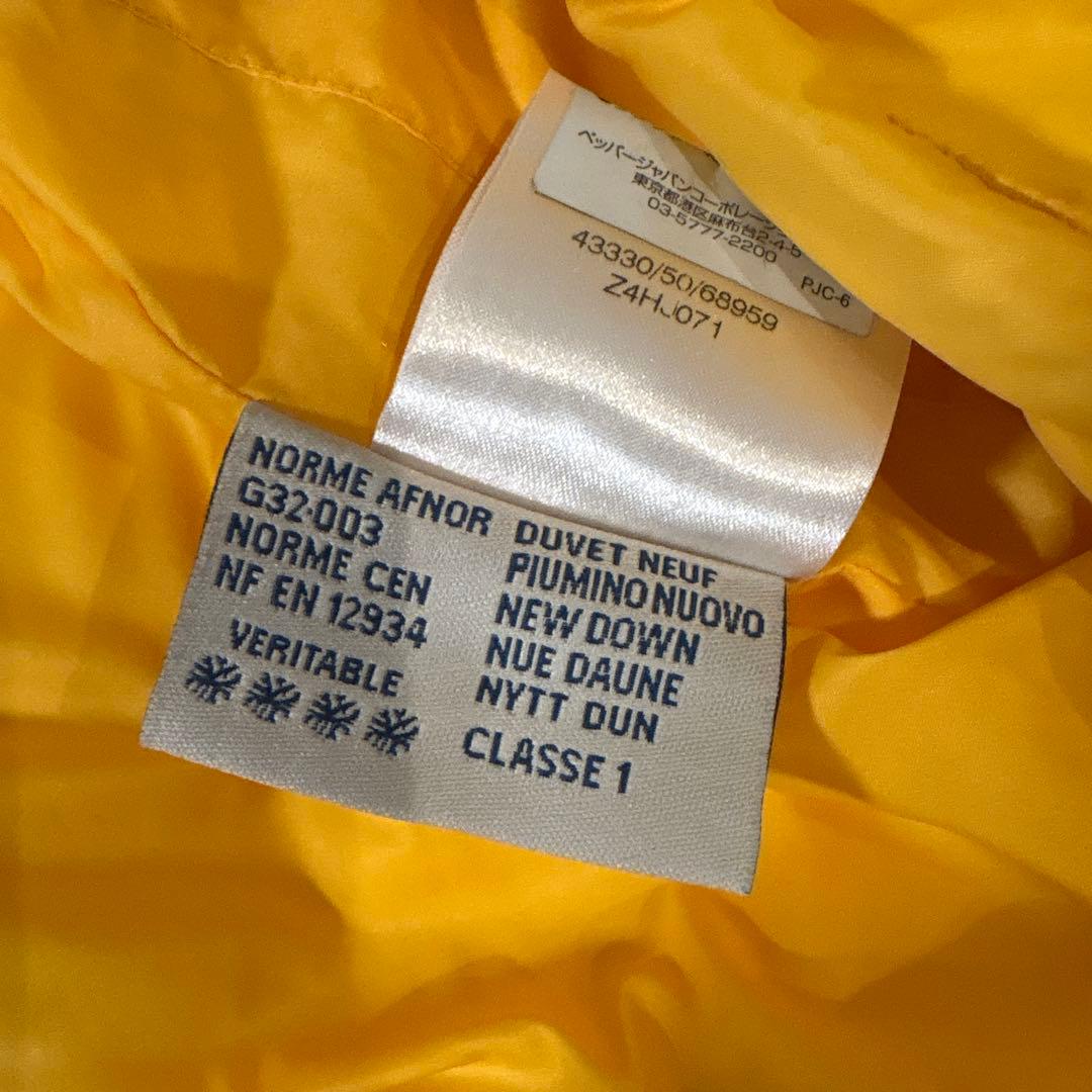 MONCLER モンクレール ダウンベスト イエロー