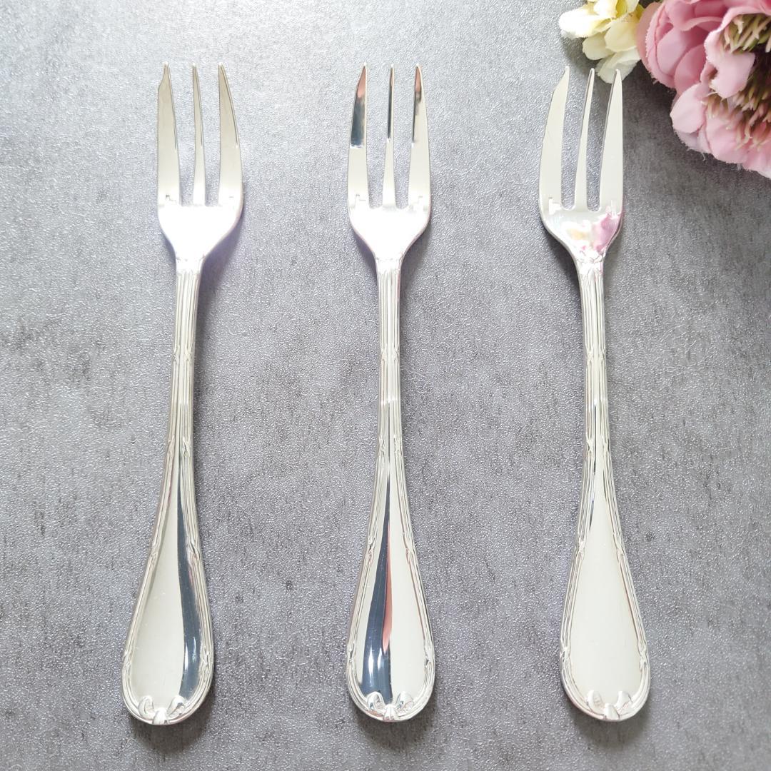 クリストフル リュバン ケーキフォーク 3点