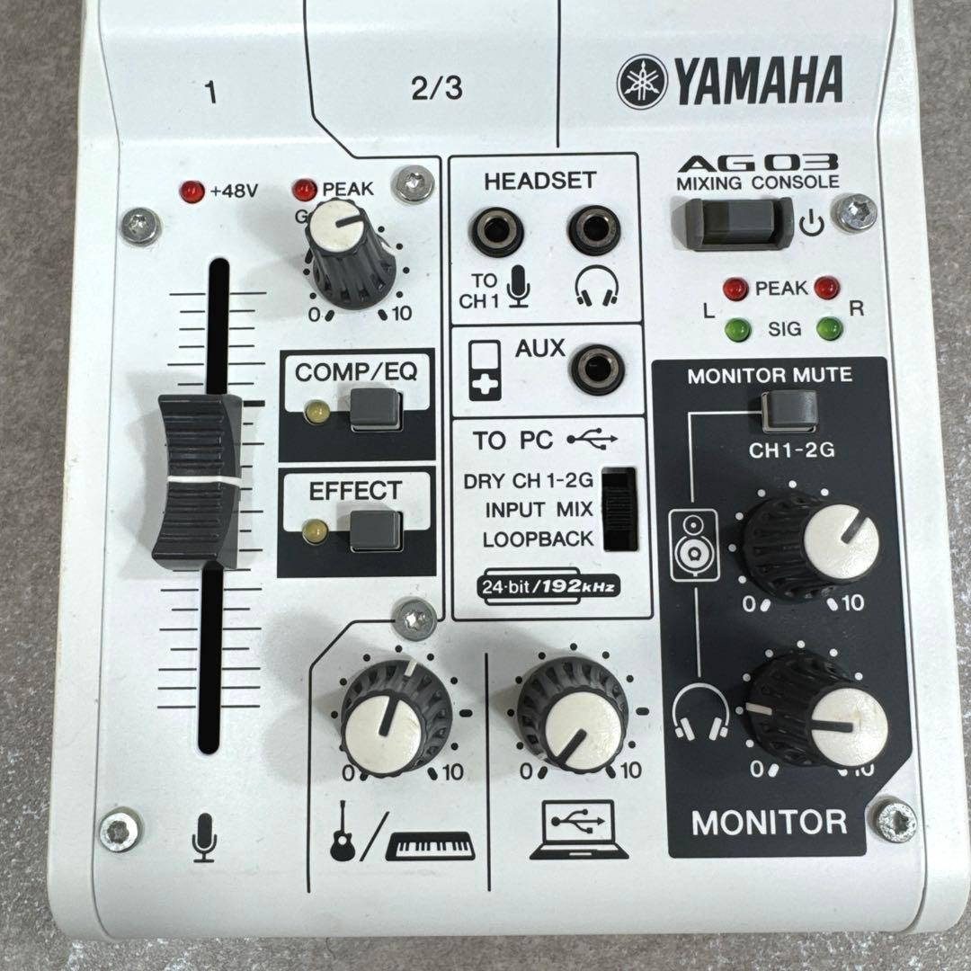 YAMAHA ヤマハ AG03 ウェブキャスティングミキサー