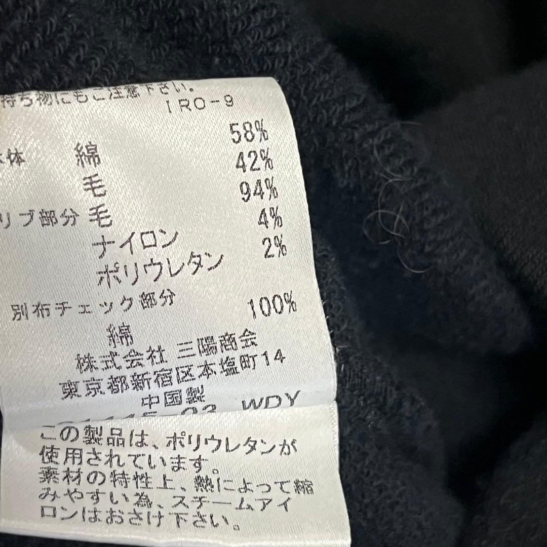 BURBERRY バーバリーロンドン スウェット ブルゾン 黒 ジャケット