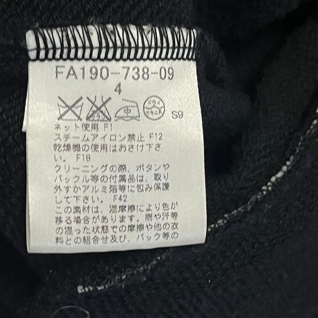 BURBERRY バーバリーロンドン スウェット ブルゾン 黒 ジャケット