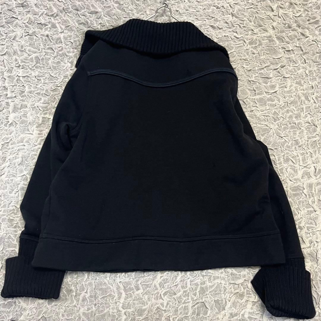 BURBERRY バーバリーロンドン スウェット ブルゾン 黒 ジャケット