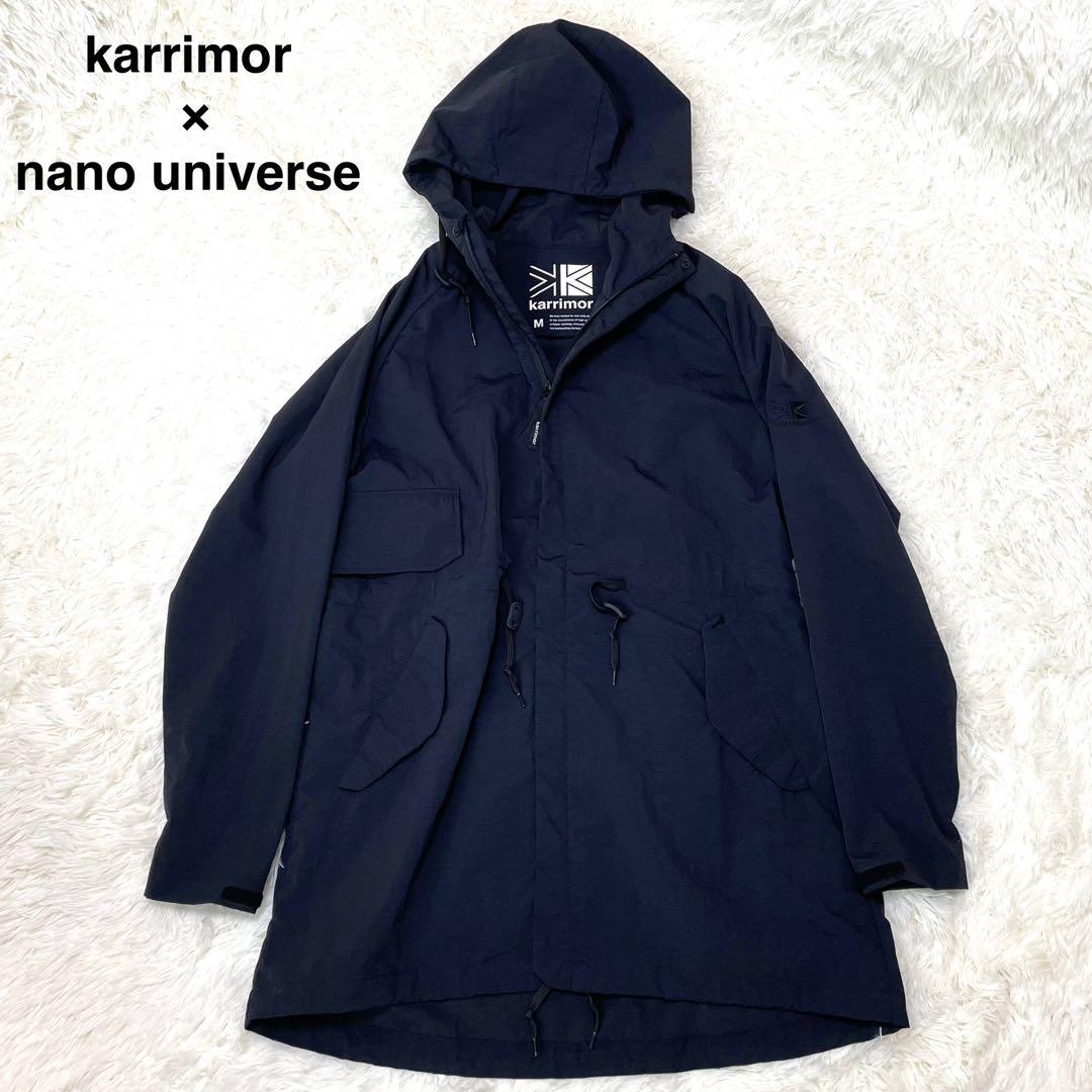 ✨極美品 カリマー×ナノユニバース 別注 モッズコート 限定 BLKシリーズ M