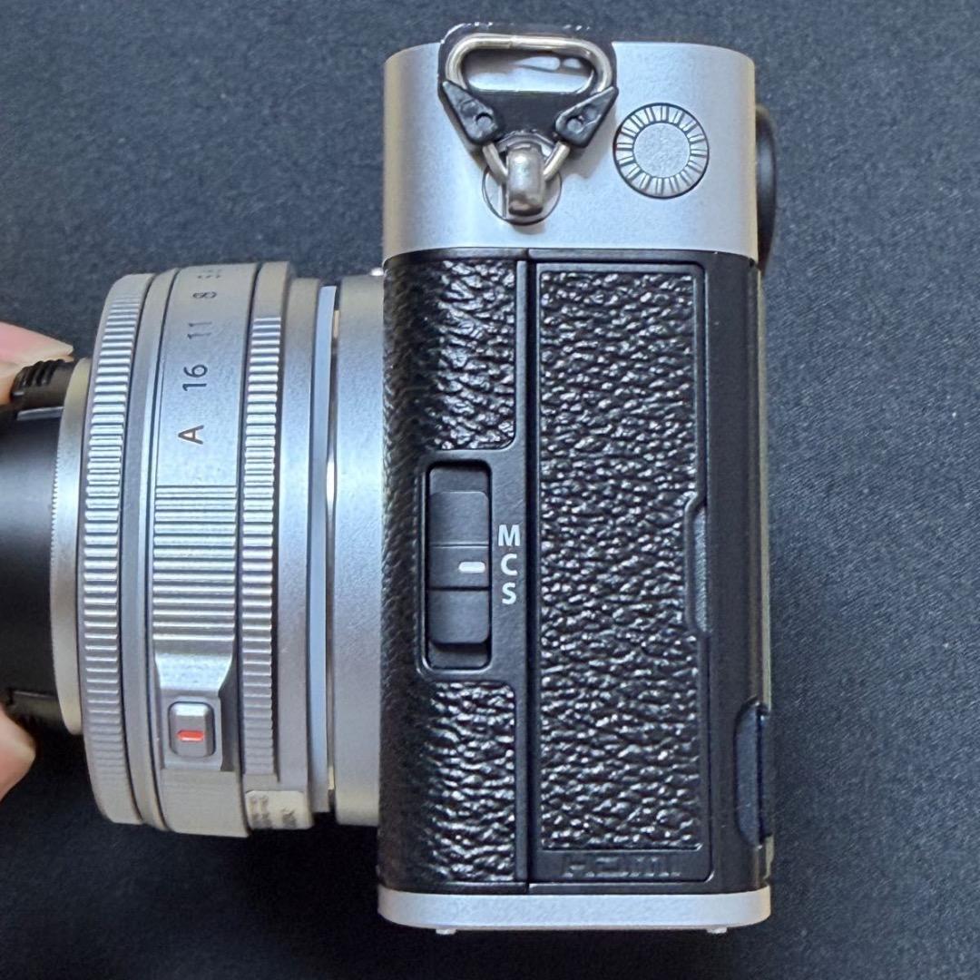 FUJIFILM X-E5 XF23mm レンズキット シルバー