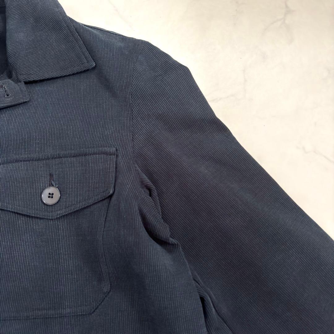 アニエスベーオム カバーオール 90s フランス製 コットン ネイビー 46