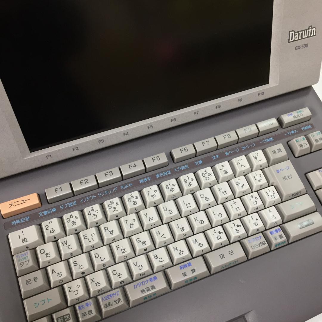 CASIO Darwin GX−500 ワープロ M169