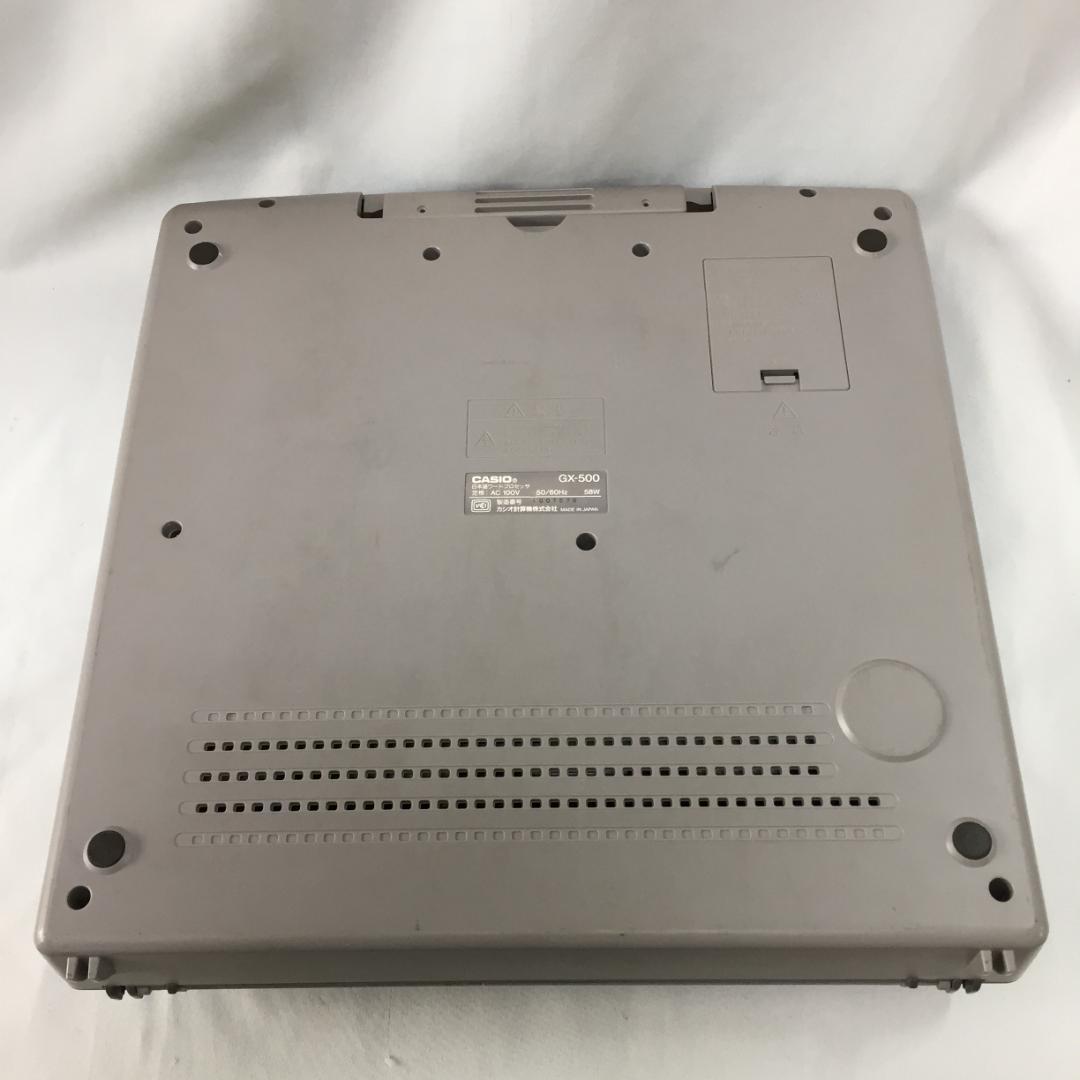 CASIO Darwin GX−500 ワープロ M169