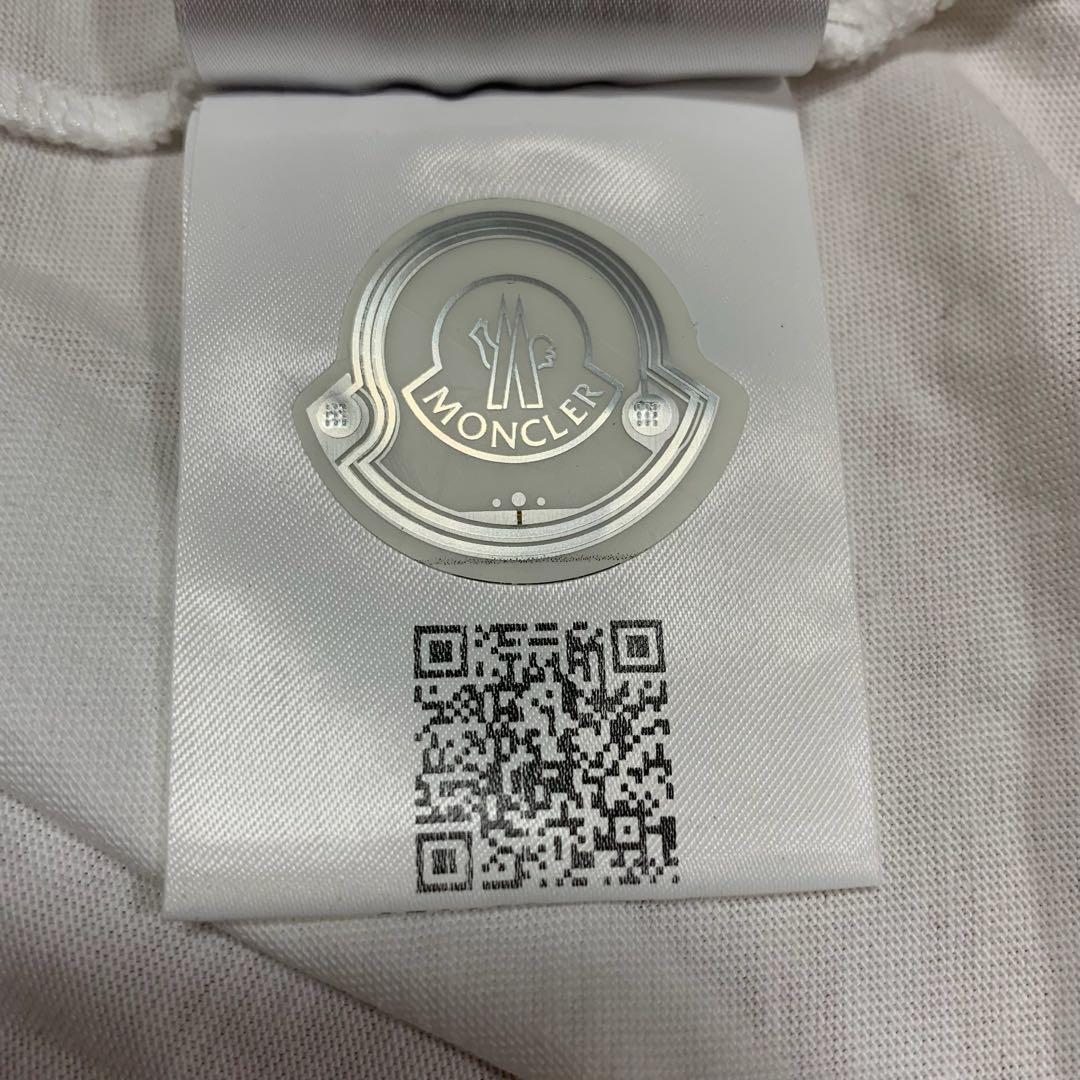 〔美品〕モンクレール　レディース　ロンT ホワイト 長袖 TシャツXS 5S52