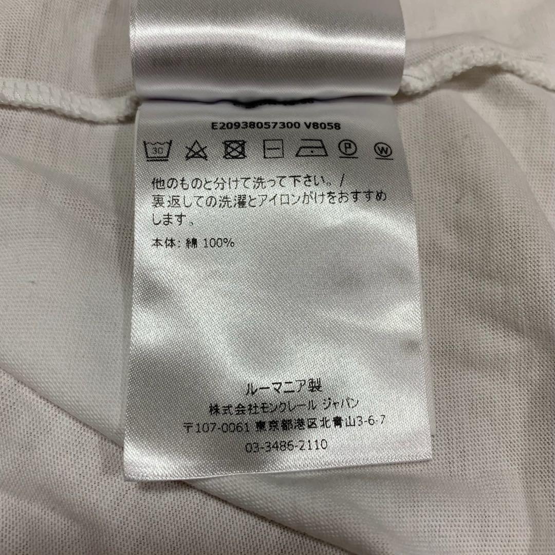 〔美品〕モンクレール　レディース　ロンT ホワイト 長袖 TシャツXS 5S52