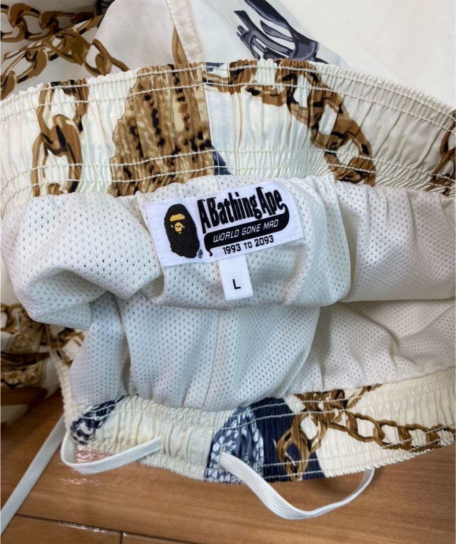 A Bathing Ape/エイプ/チェーン ショートパンツ L　ハーフパンツ