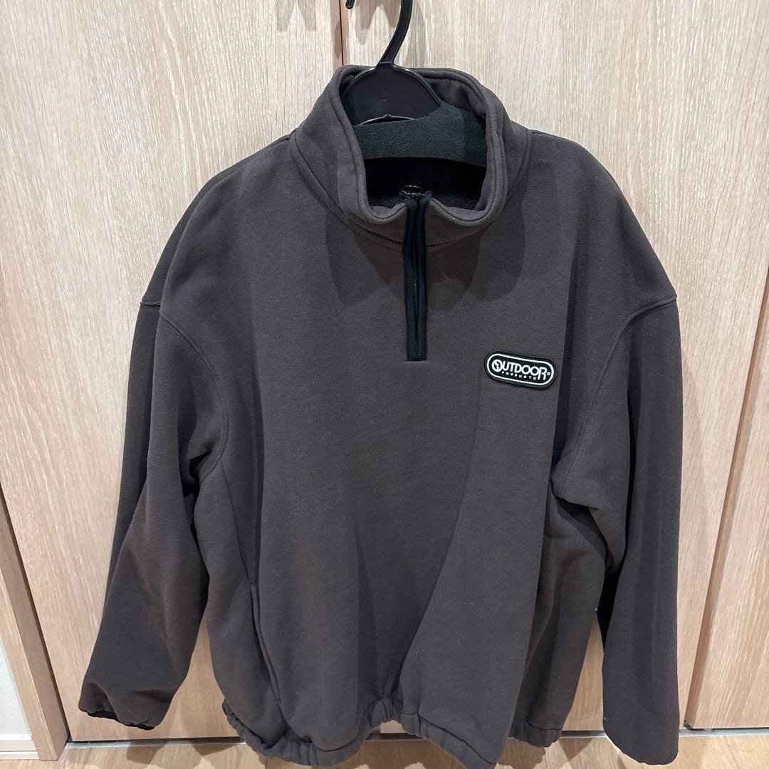 Arpege story OUTDOORハーフジップスウェット