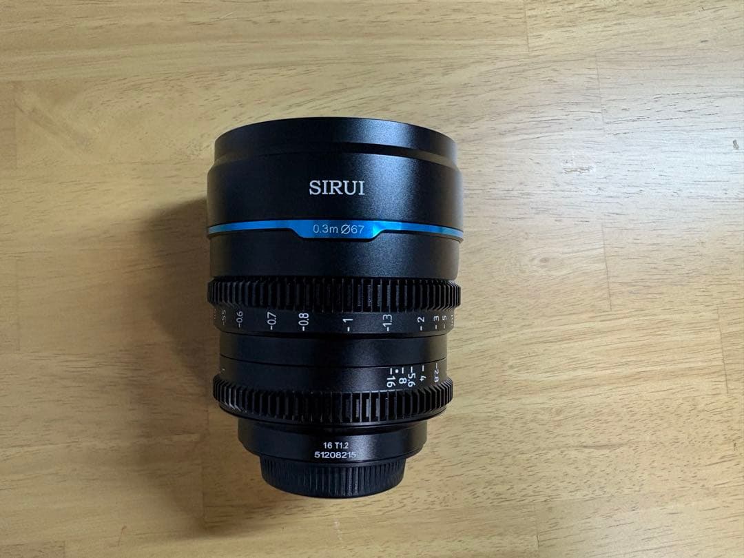SIRUI Night Walker 16mm T1.2 MFTマウント