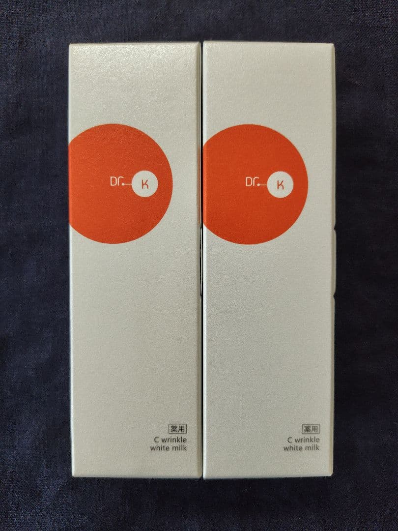 Dr.Kドクターケイ　薬用 Cリンクルホワイトミルク　70ml × 2本