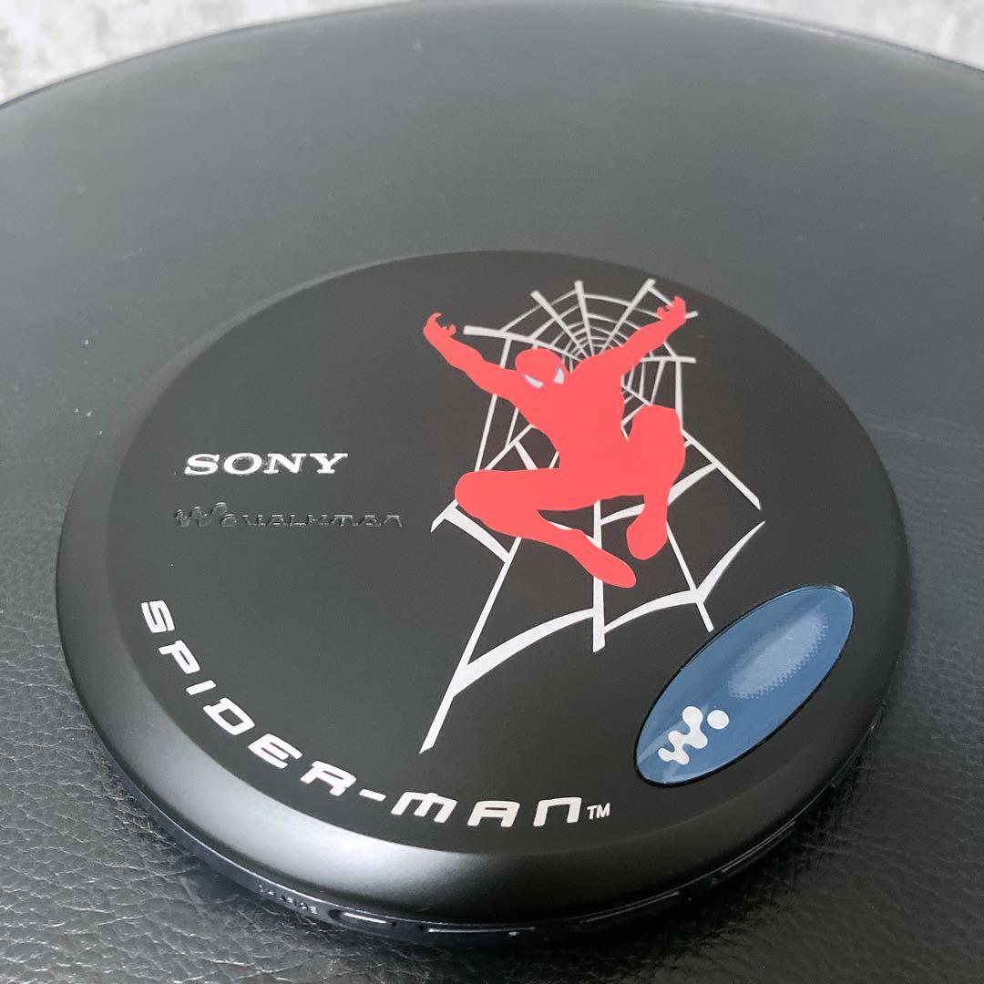 【超希少】SONY CD WALKMAN D-EJ775 SPIDER-MAN
