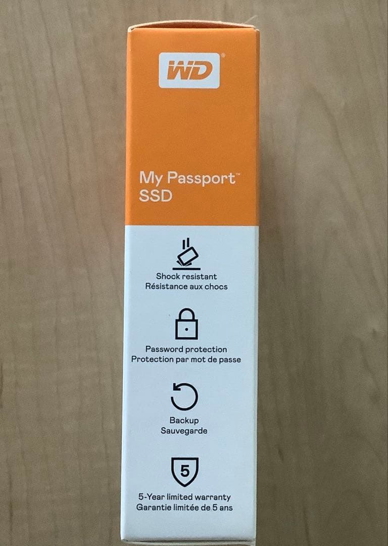 WD ポータブルSSD 1TB My Passport 【未開封・未使用】