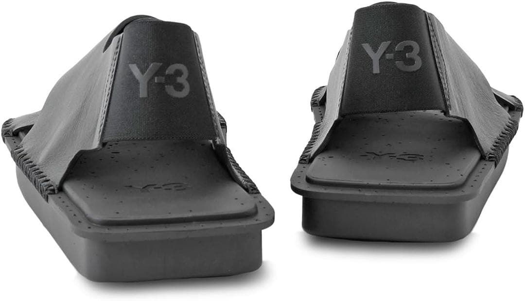 Y-3 レザー サンダル ブラック　28.5cm