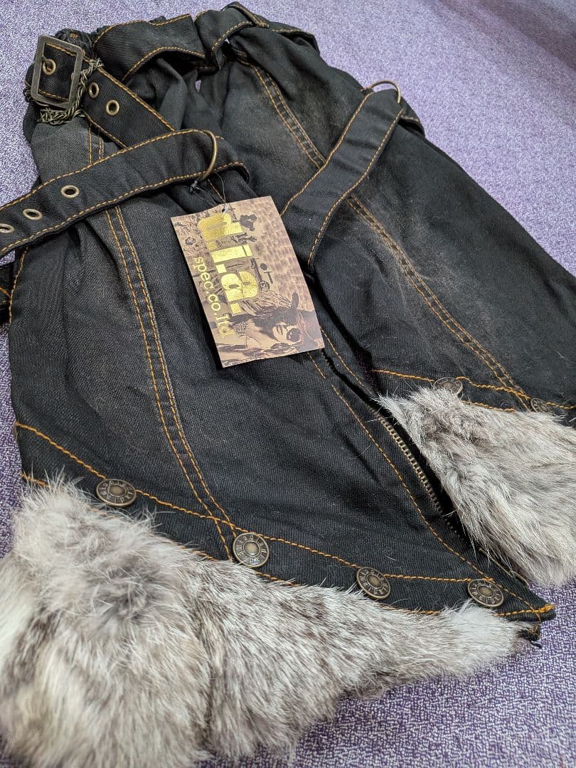 d.i.a. デニムファー　レッグウォーマー　新品