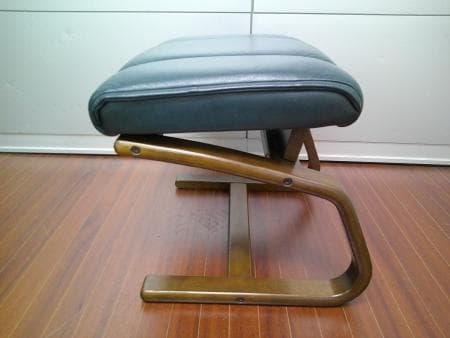 冨士ファニチア 本革 オットマン 角度２段階調整可 フジファニチア