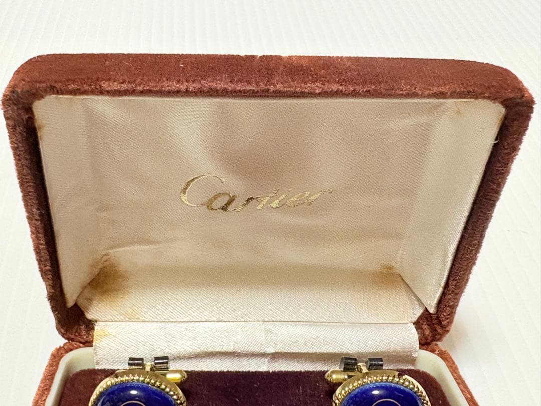 Cartier ネクタイピンとカフスボタンセット