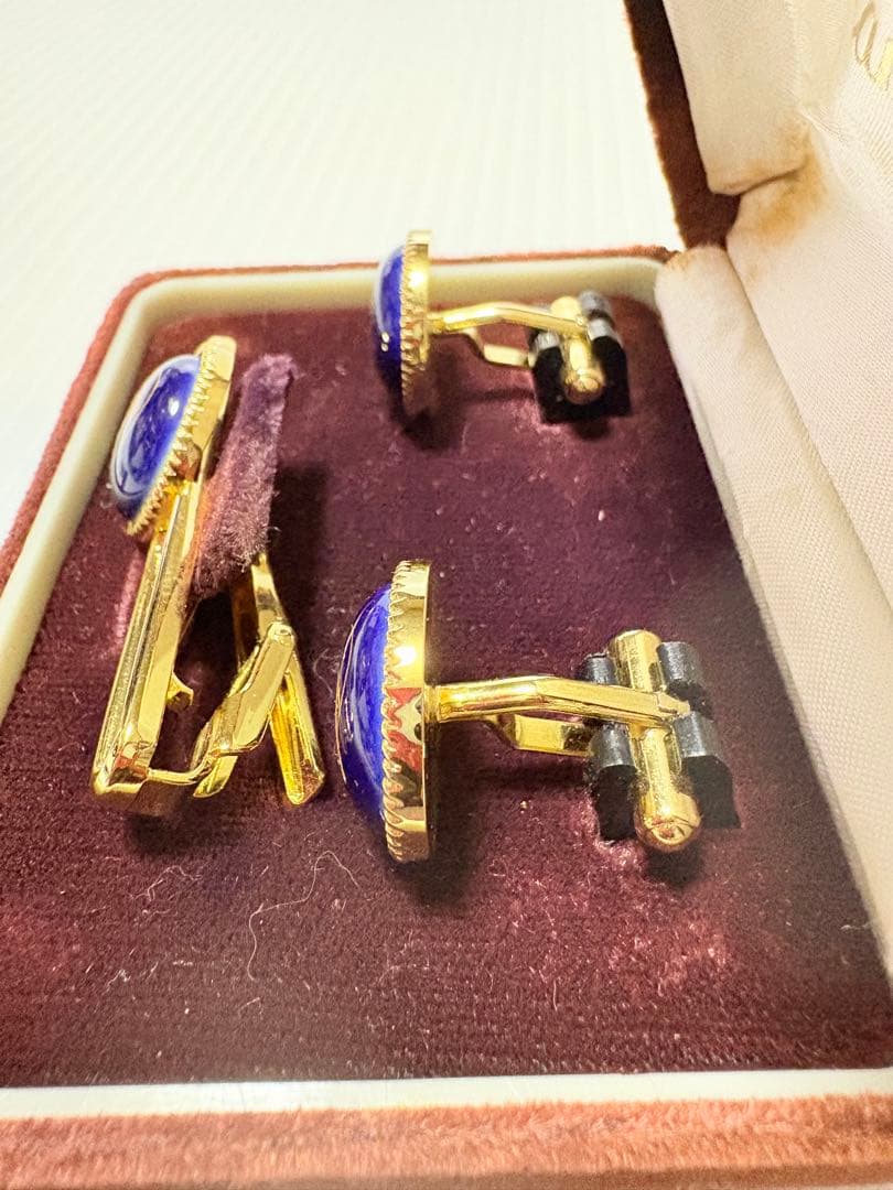 Cartier ネクタイピンとカフスボタンセット