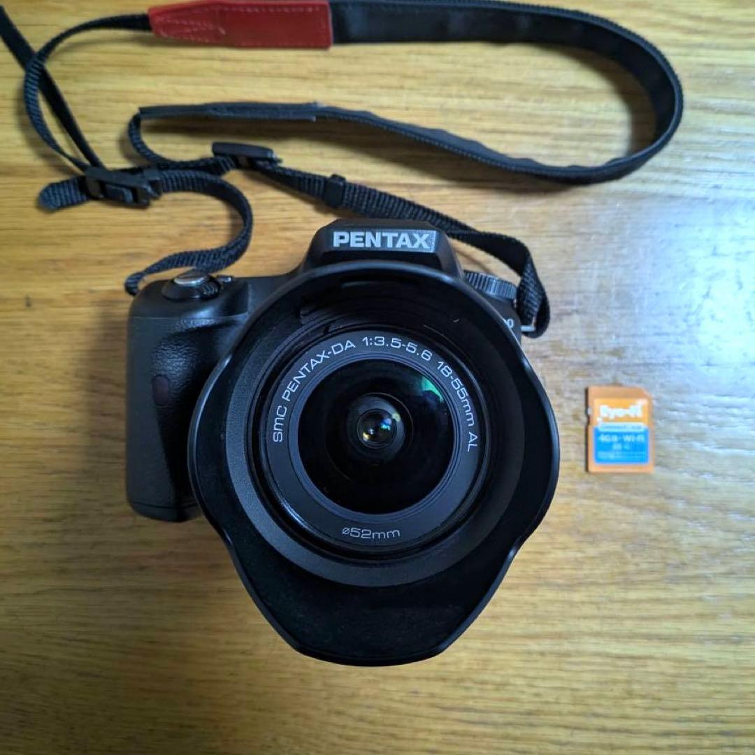 PENTAX K100D Super レンズキット　SDカード付き