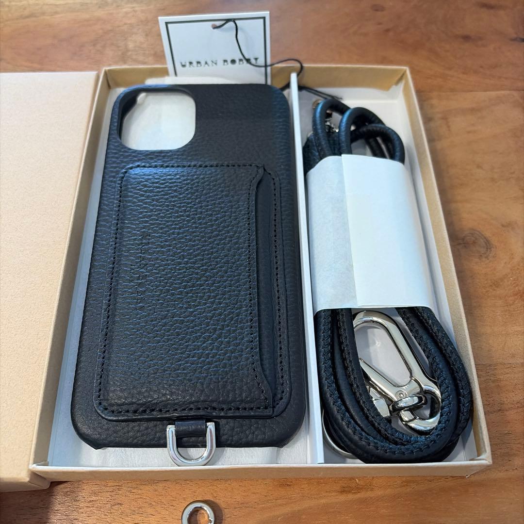 【新品】アーバンボビー UB iPhone case (BLACK)13 14