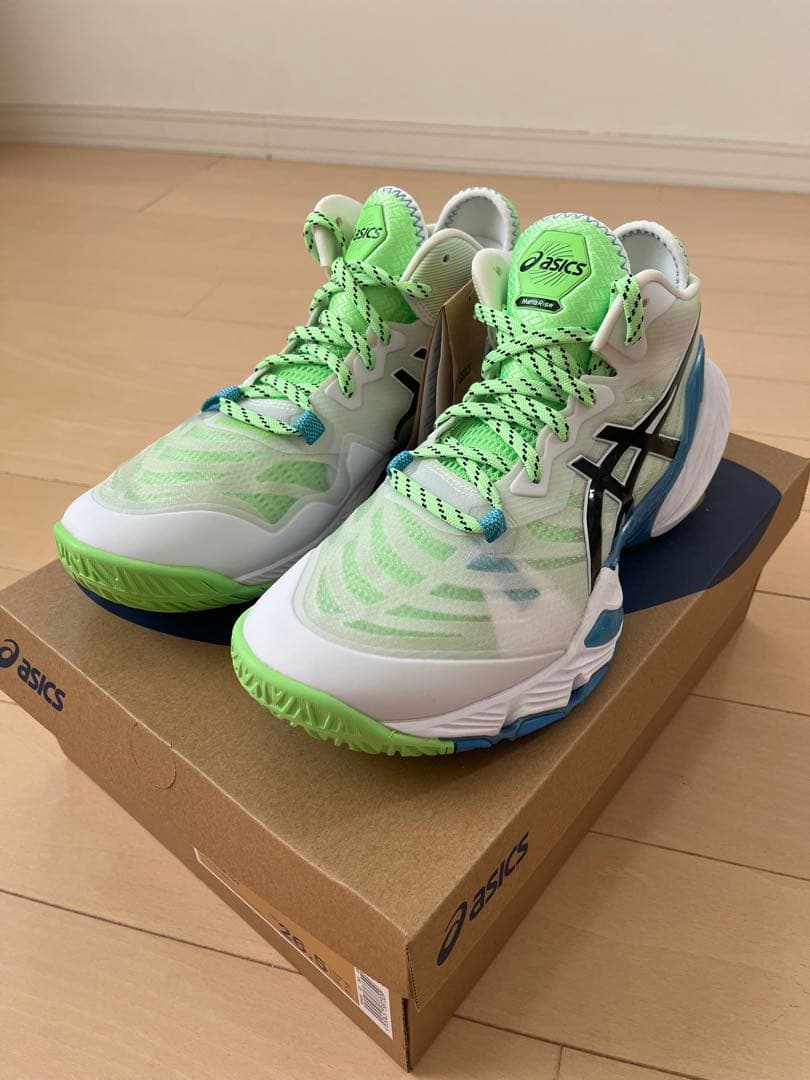アシックス　バレーボールシューズ　メタライズ　26.5㎝　激レア