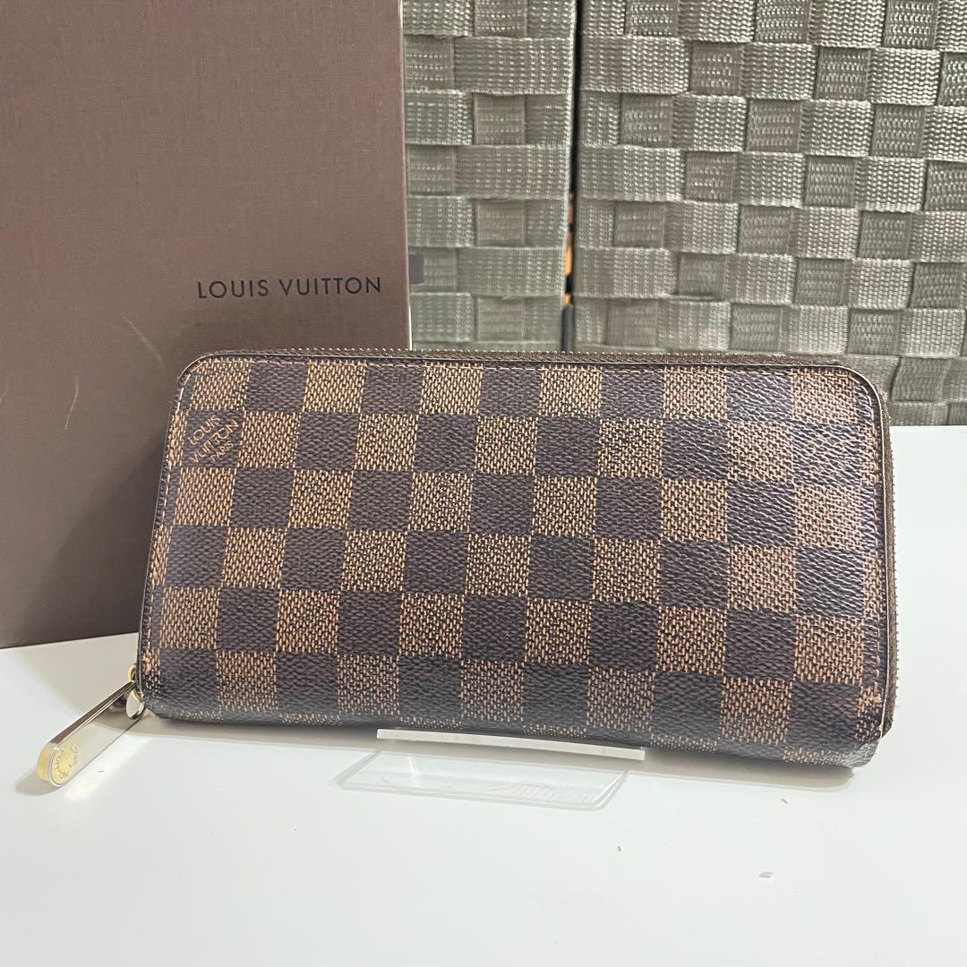 は*じ様 LOUIS VUITTON ダミエ　長財布