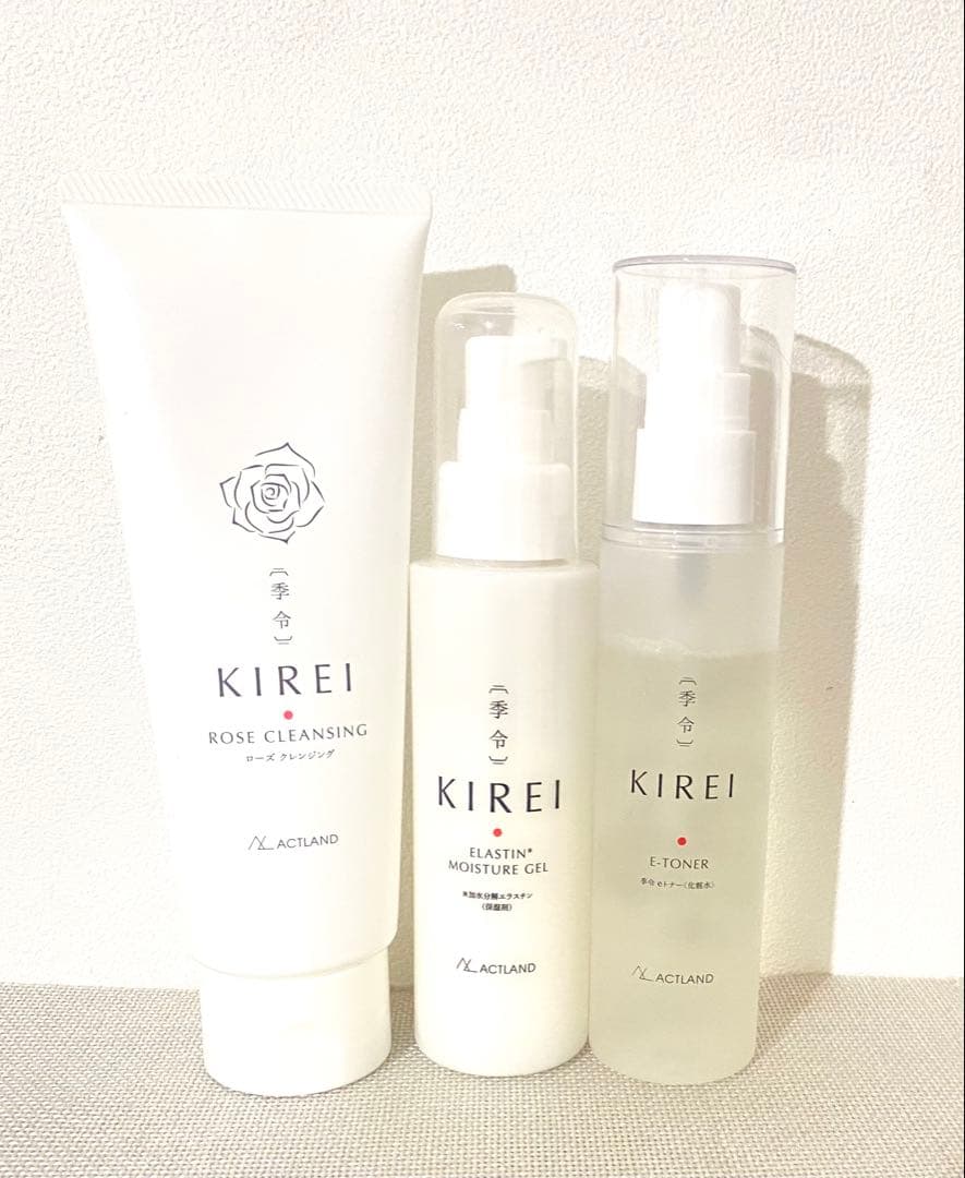 【KIREI 季令 エラスチンELASTIN化粧品３点セット/土日祝限定価格♪】