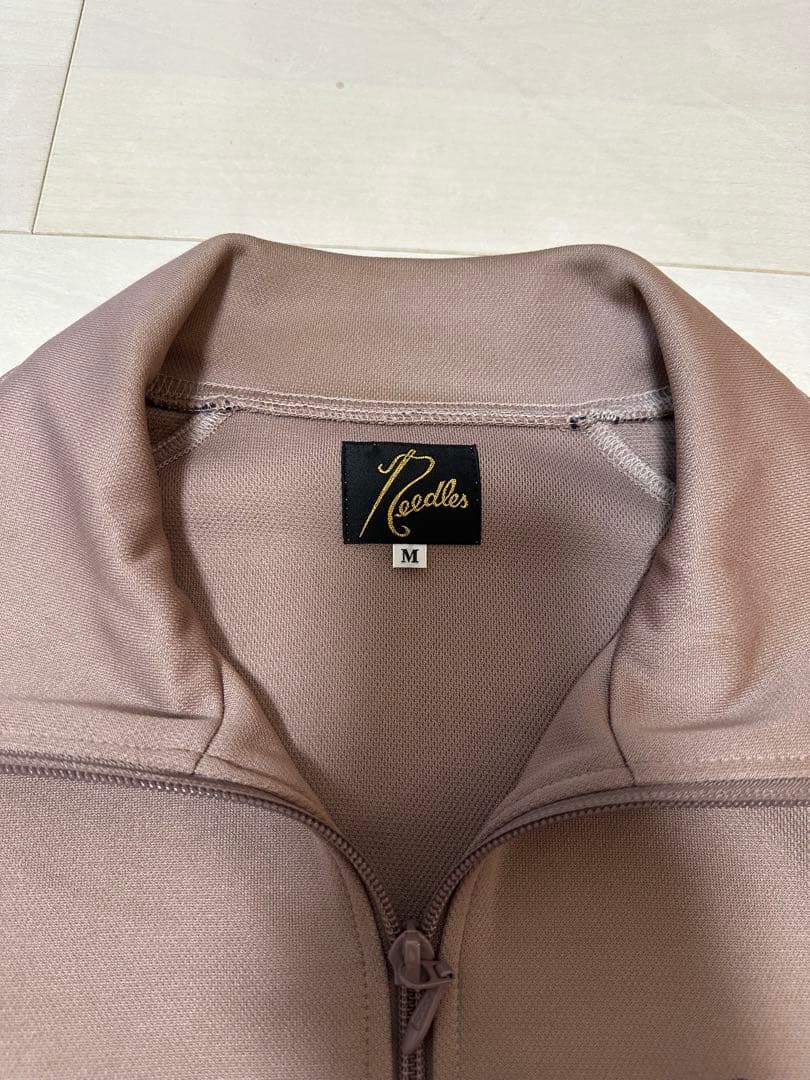 【A プロフ必読様】Needles トラックジャケットM taupe