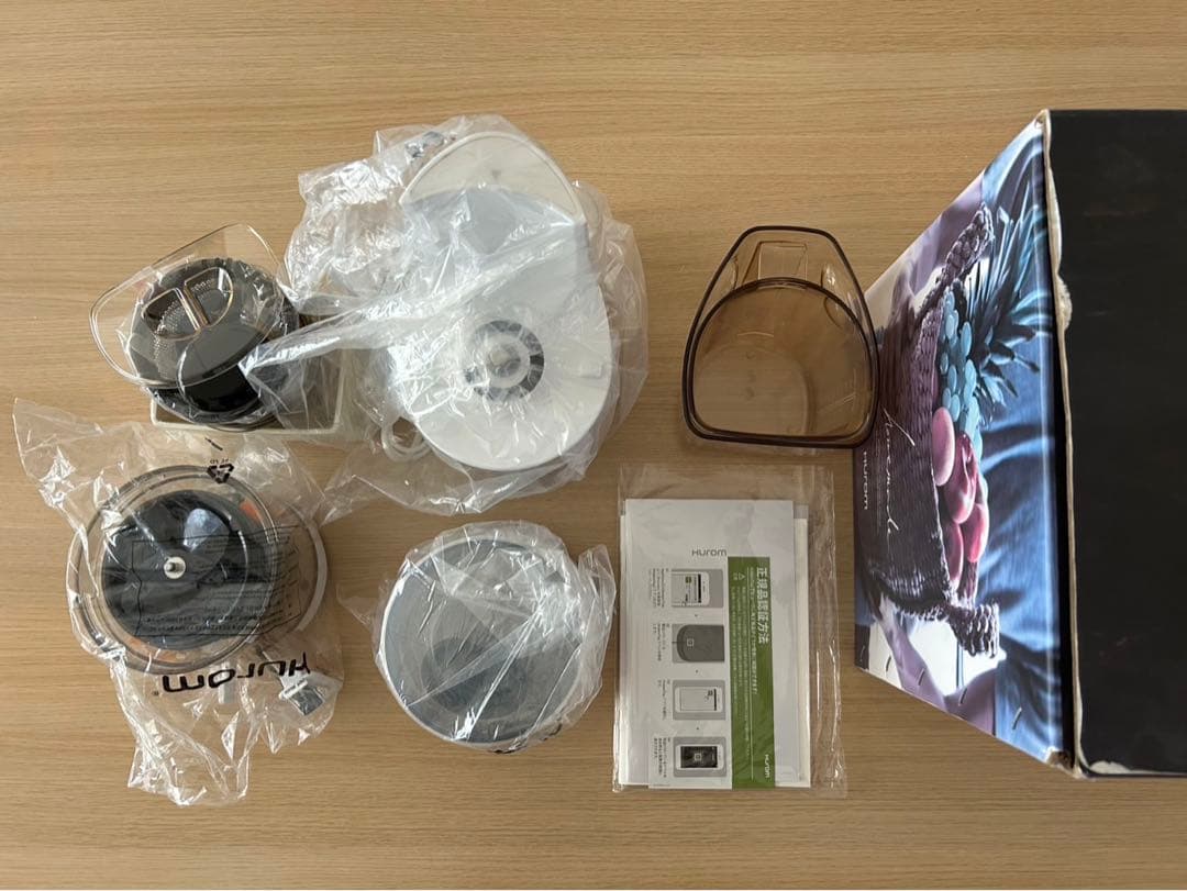 HUROM Slow Juicer ホワイト