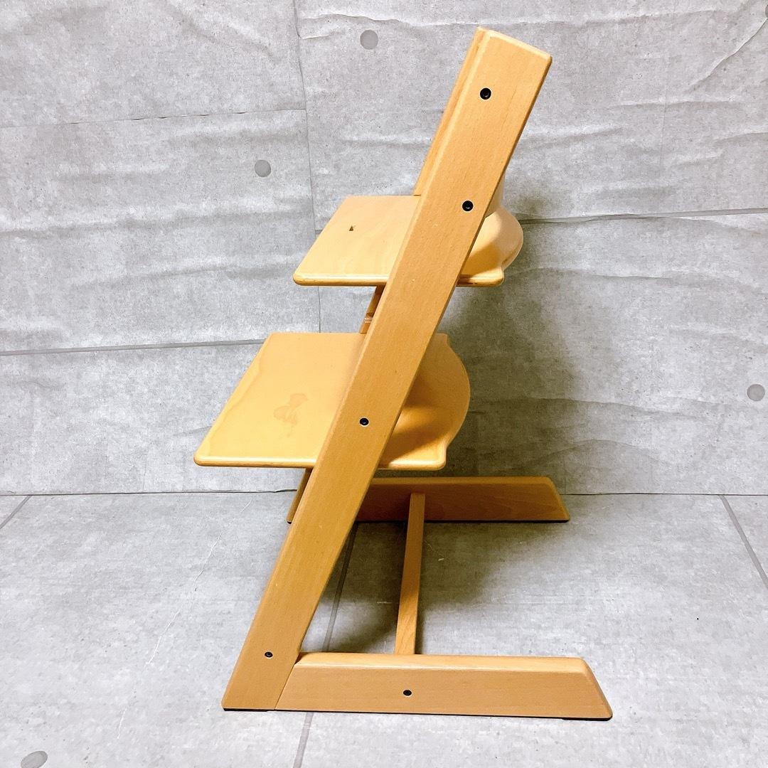 【極美品】STOKKE トリップトラップ シリアル6 ナチュラル チェア 子ども