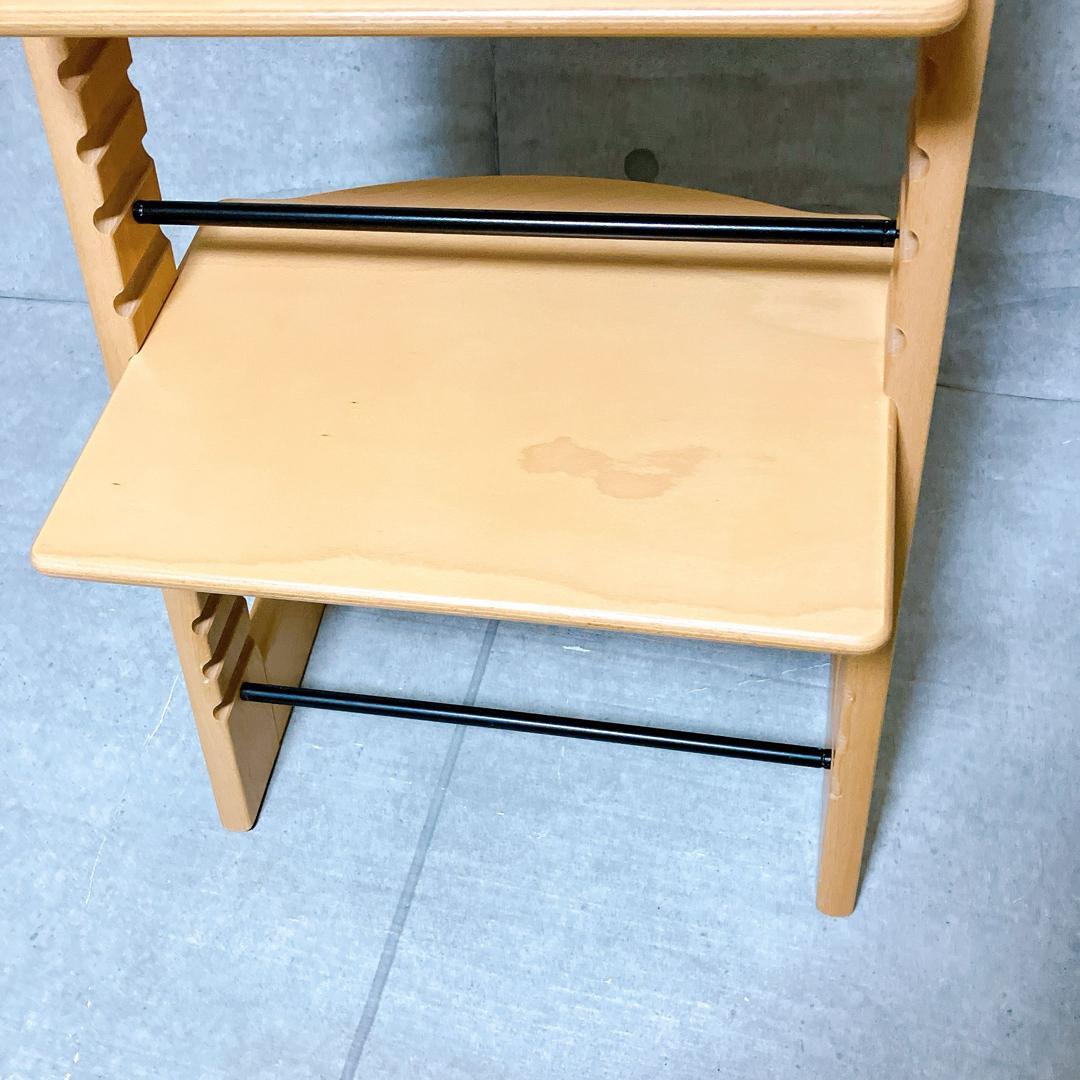 【極美品】STOKKE トリップトラップ シリアル6 ナチュラル チェア 子ども