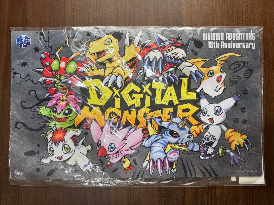 ☆*☆様 デジモンアドベンチャー 15周年記念 フレキシブルラバーマット 成長期