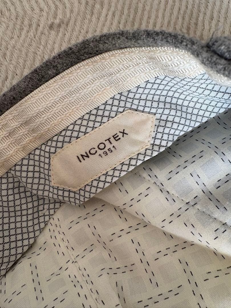 極美品❗️INCOTEX インコテックスグレー スラックス 1951ズボンパンツ