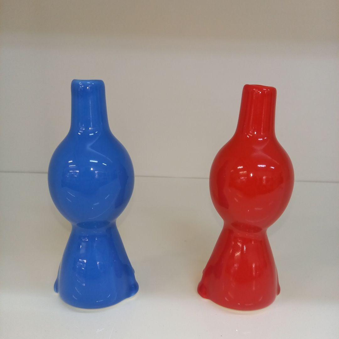 ピクミン　花瓶　一輪挿し　赤ピクミン　青ピクミン　２体セット　Nintendo