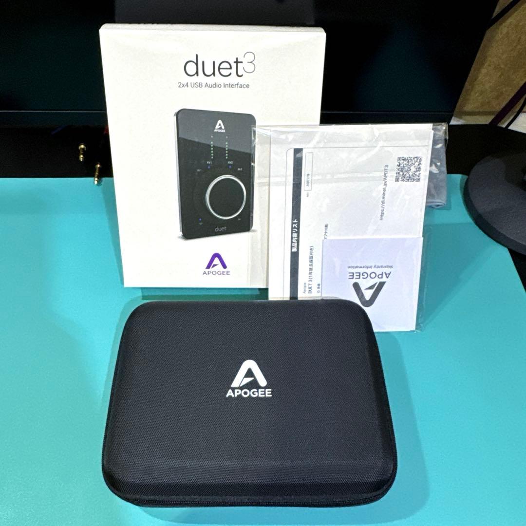 Apogee duet3 DuetDock セット オーディオインターフェイス