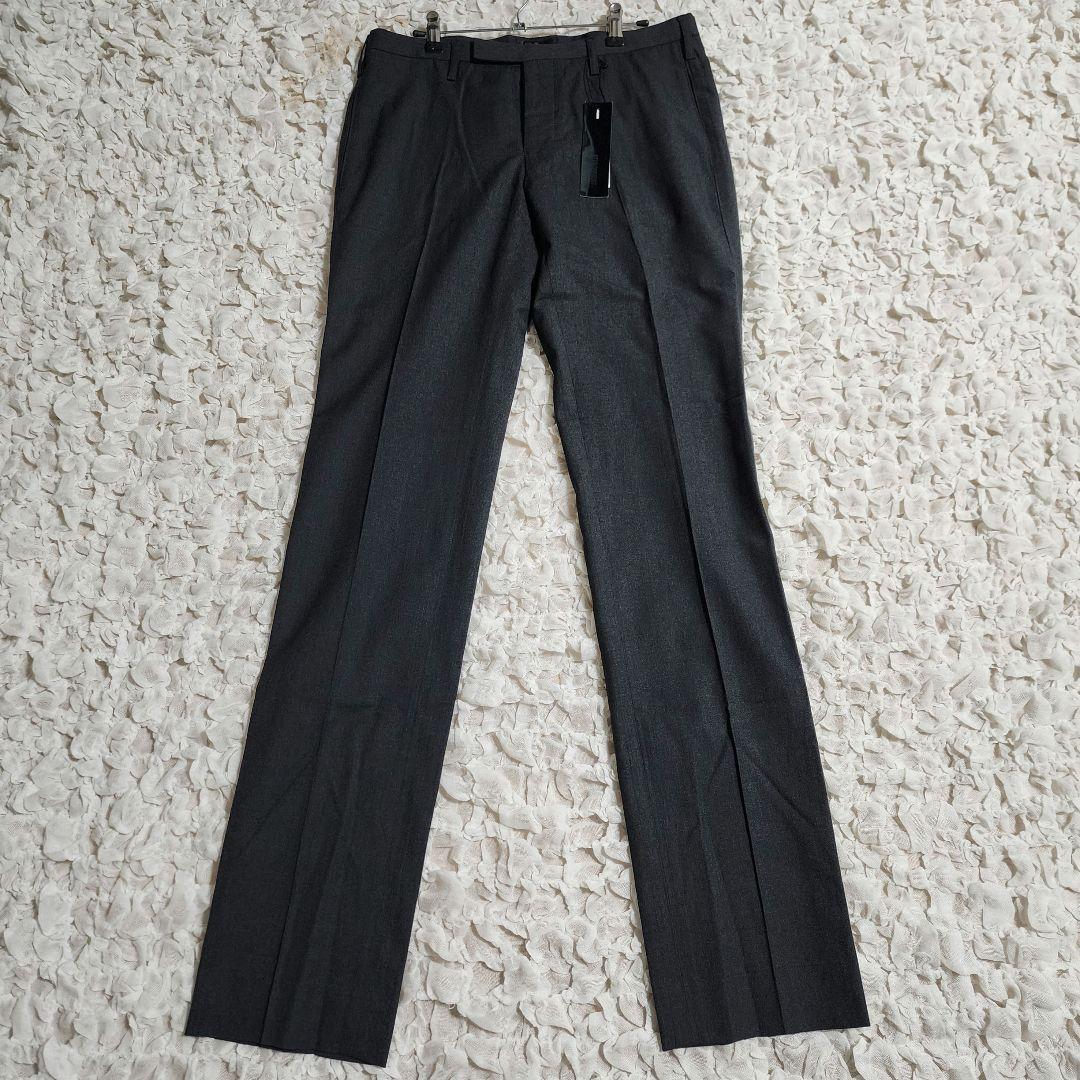 未使用 アタッチメント ウール テーパード スリム ウール スラックス