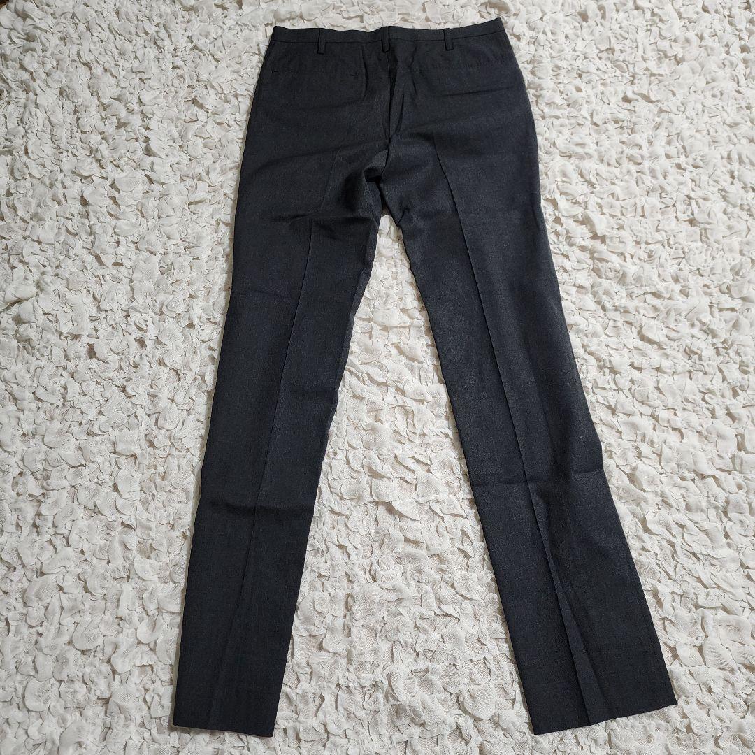 未使用 アタッチメント ウール テーパード スリム ウール スラックス