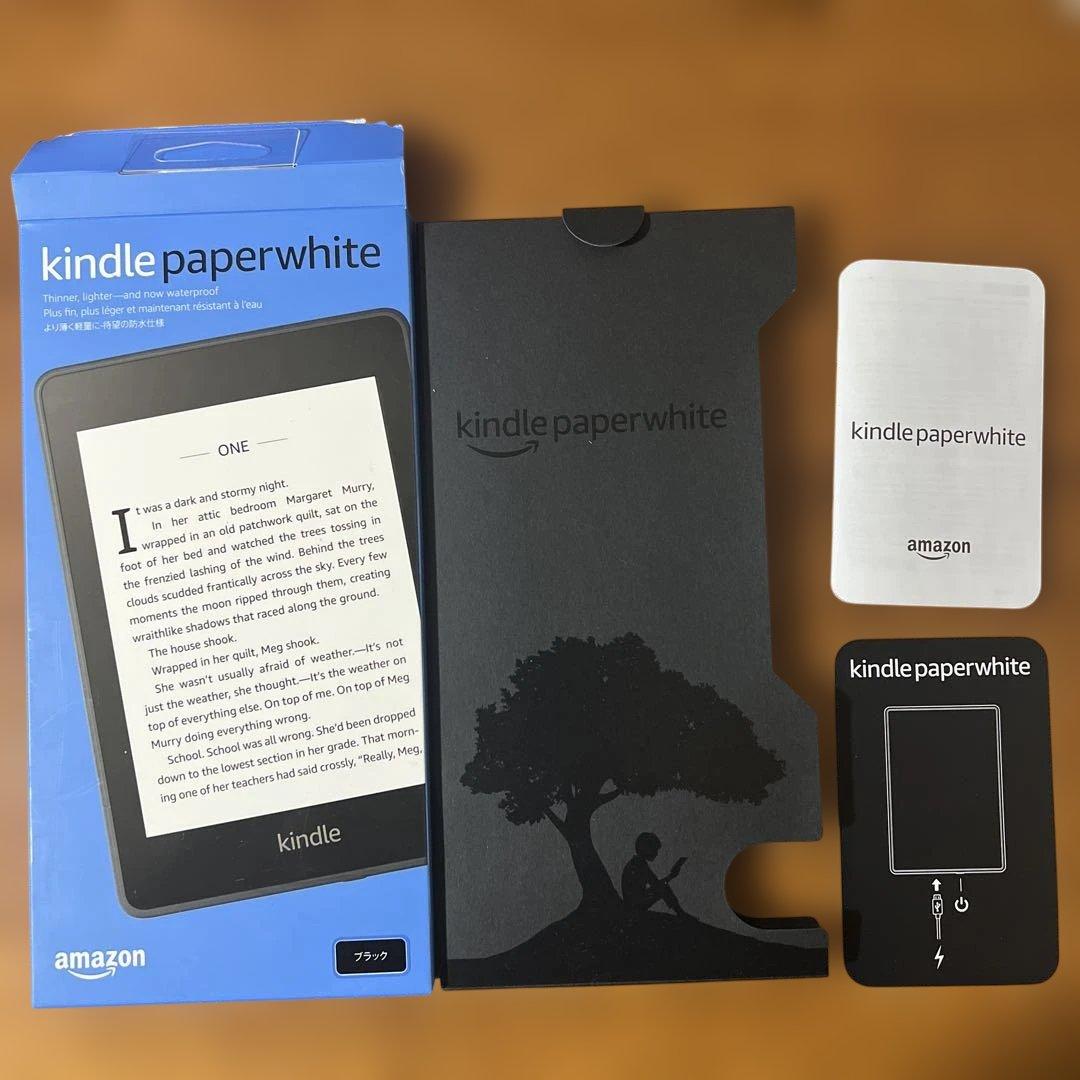 s*9様 Amazon Kindle Paperwhite 本体広告なし+純正ケ
