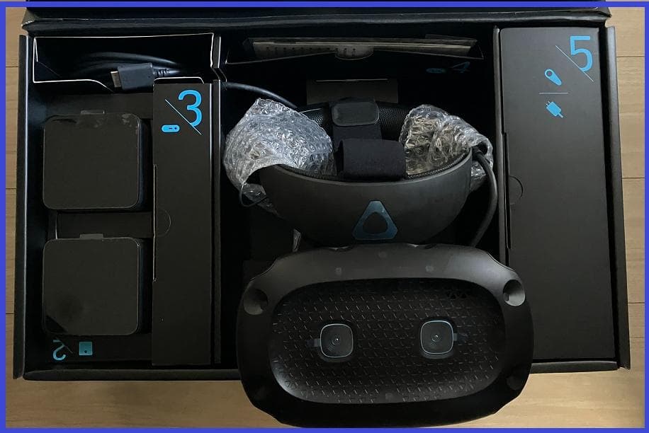 【未使用】VIVE COSMOS ELITE VRヘッドセット