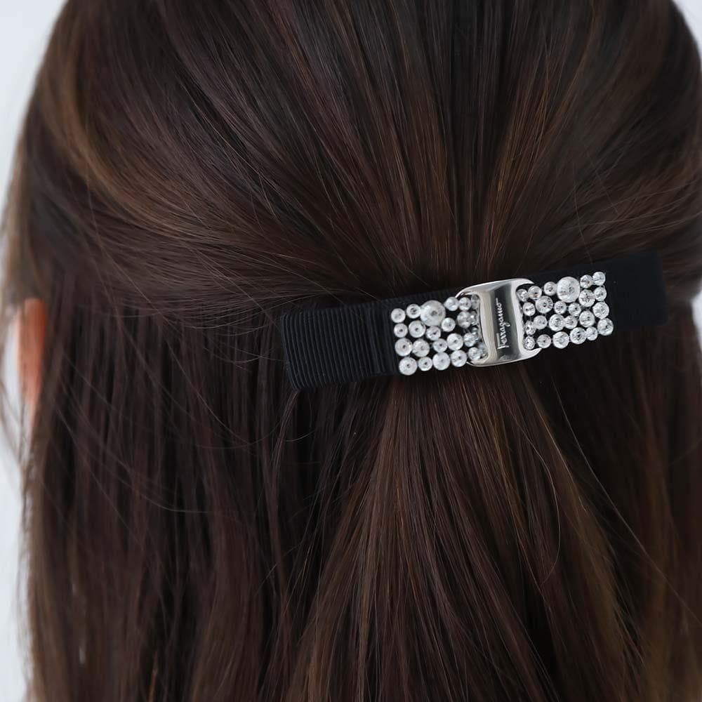 新品 FERRAGAMO 34 7582 713035 NERO バレッタ